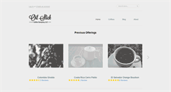 Desktop Screenshot of oilslickcoffee.com